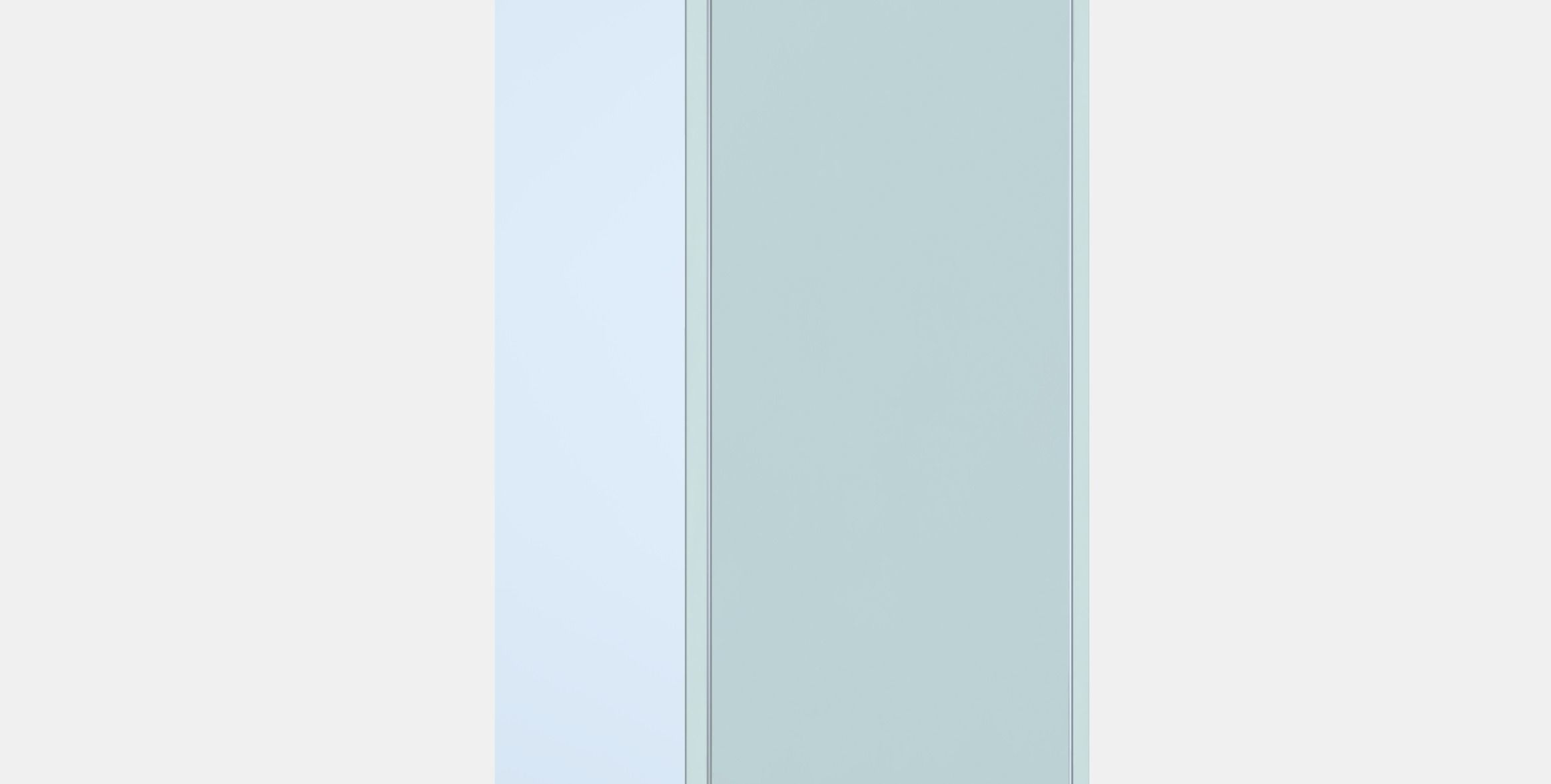 EKET Cabinet w door and 1 shelf Low-poly 3D model_8