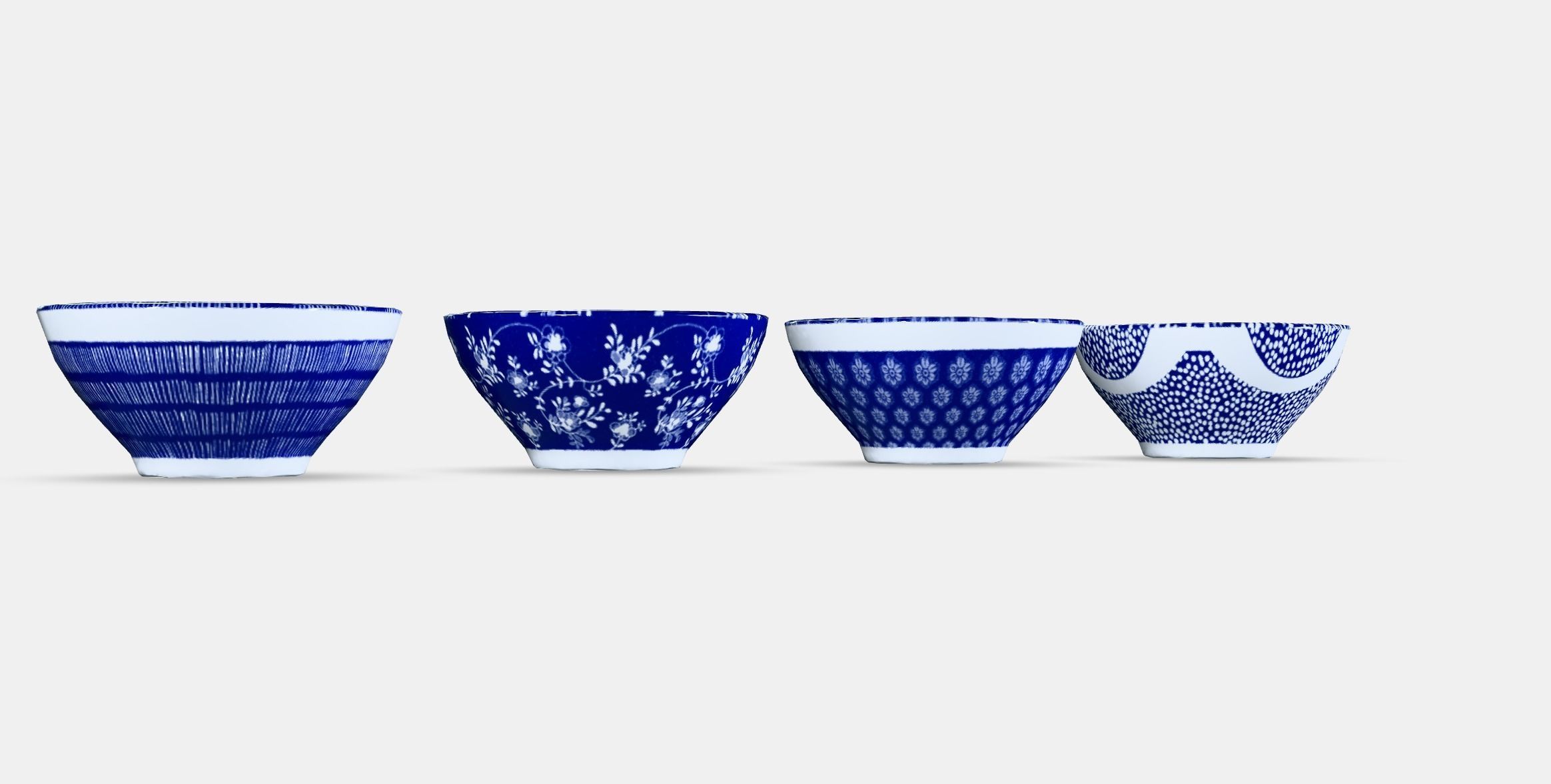 ENTUSIASM Bowl Low-poly 3D model_2
