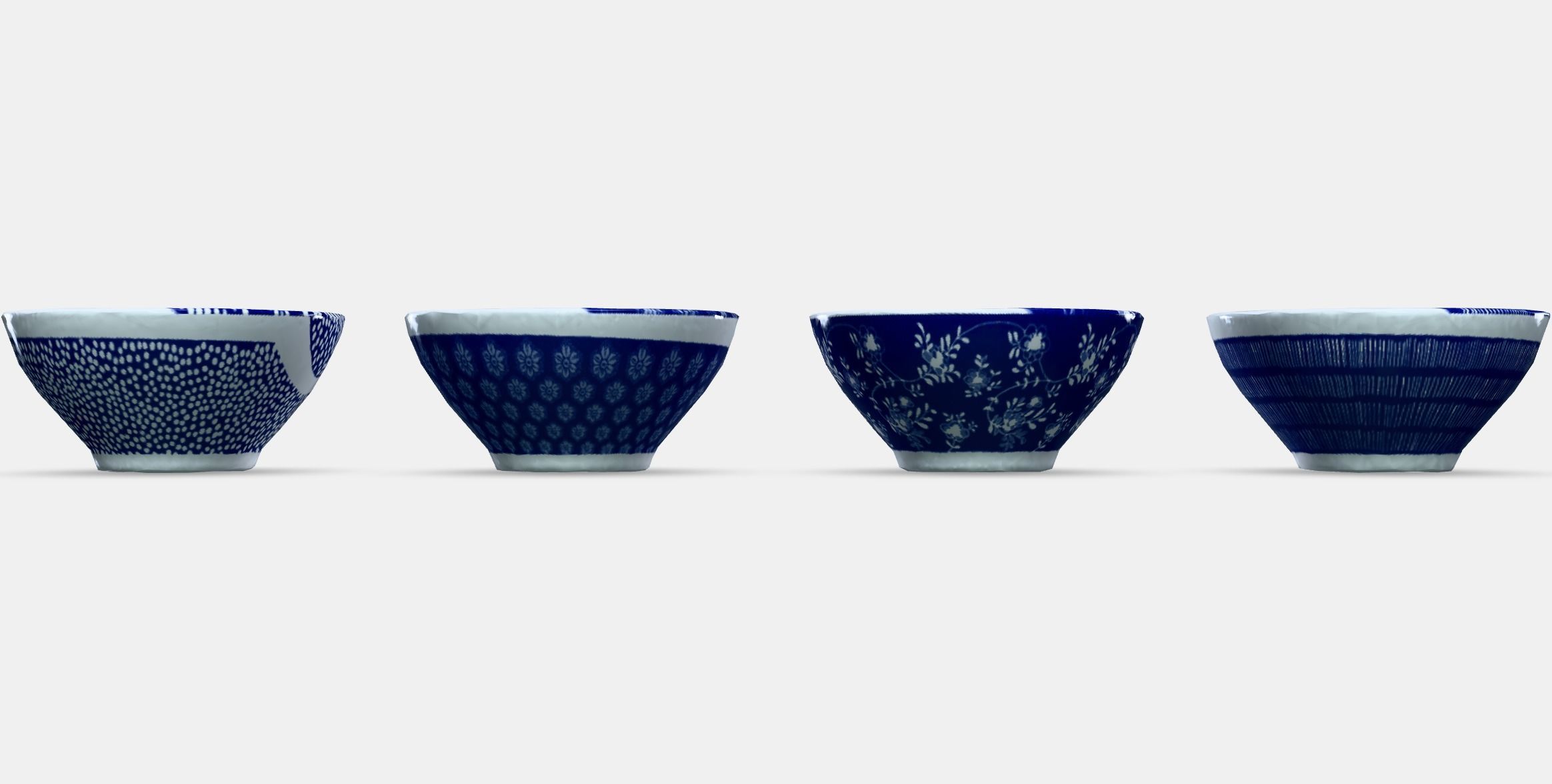 ENTUSIASM Bowl Low-poly 3D model_11