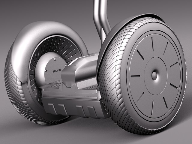 Segway I2 3D model_10