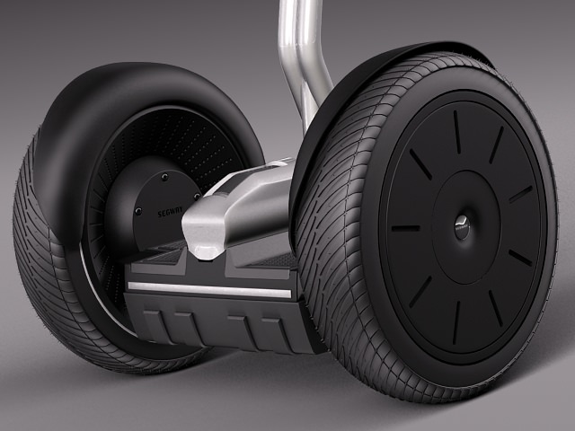 Segway I2 3D model_2