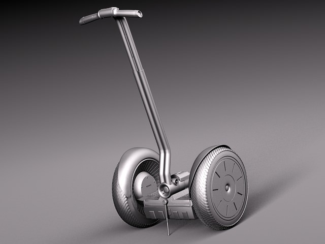 Segway I2 3D model_8