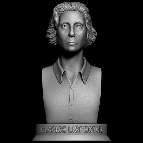 CLARICE LISPECTOR 3D MODEL SCULPTURE 3D print model