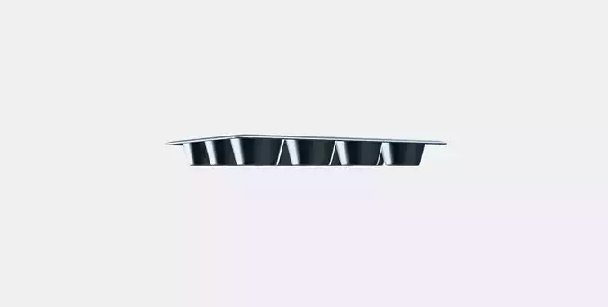 VARDAGEN Muffin tin Low-poly 3D model
