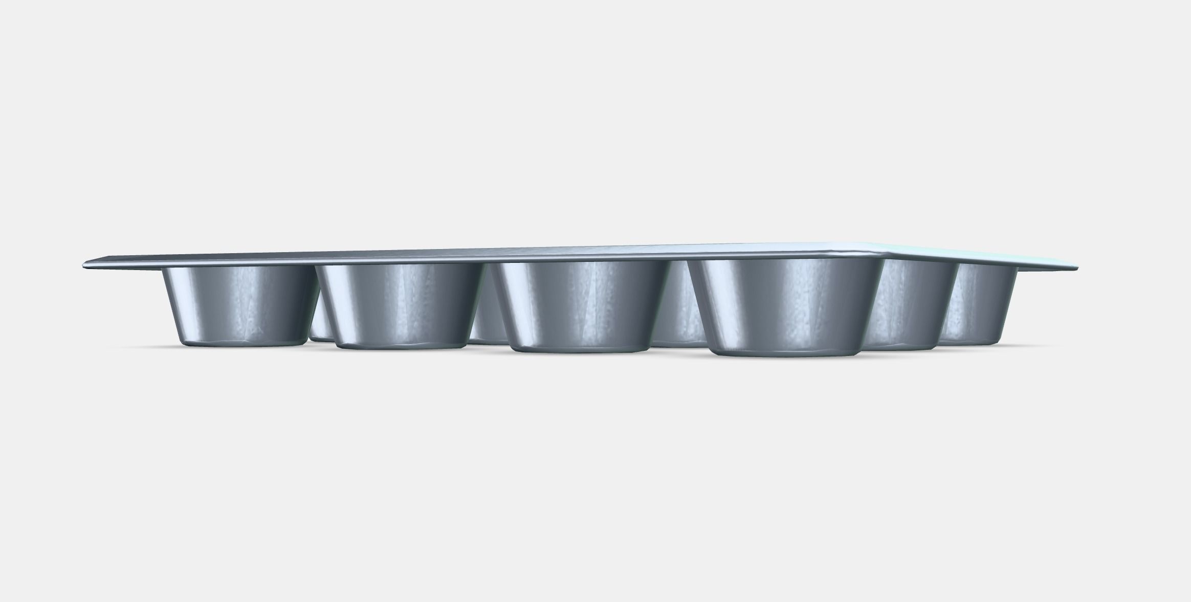 VARDAGEN Muffin tin Low-poly 3D model_3