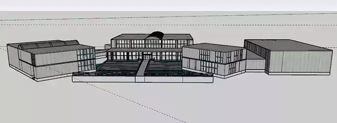 Full museum project in post slab and all details