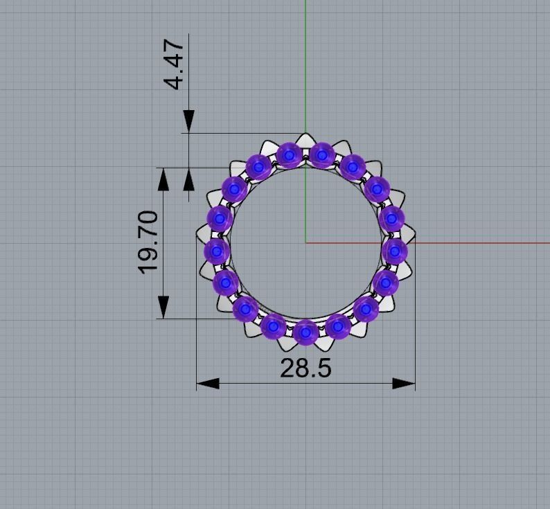 Ring Clash 3D print model_1