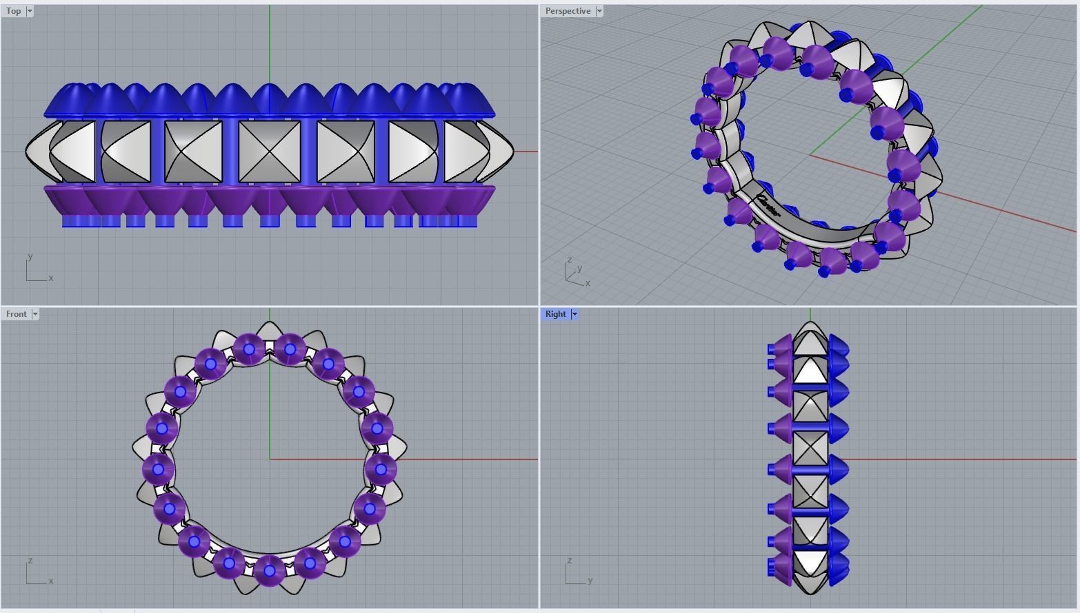 Ring Clash 3D print model_5