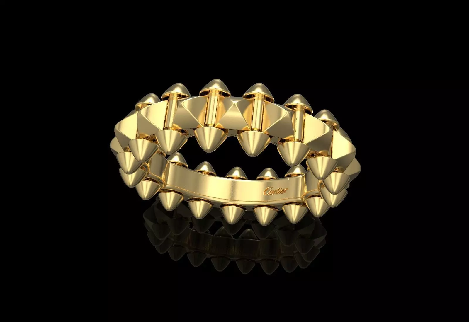 Ring Clash 3D print model_0