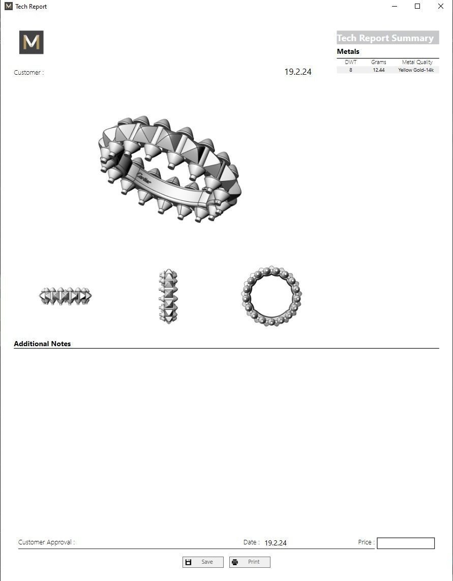 Ring Clash 3D print model_3