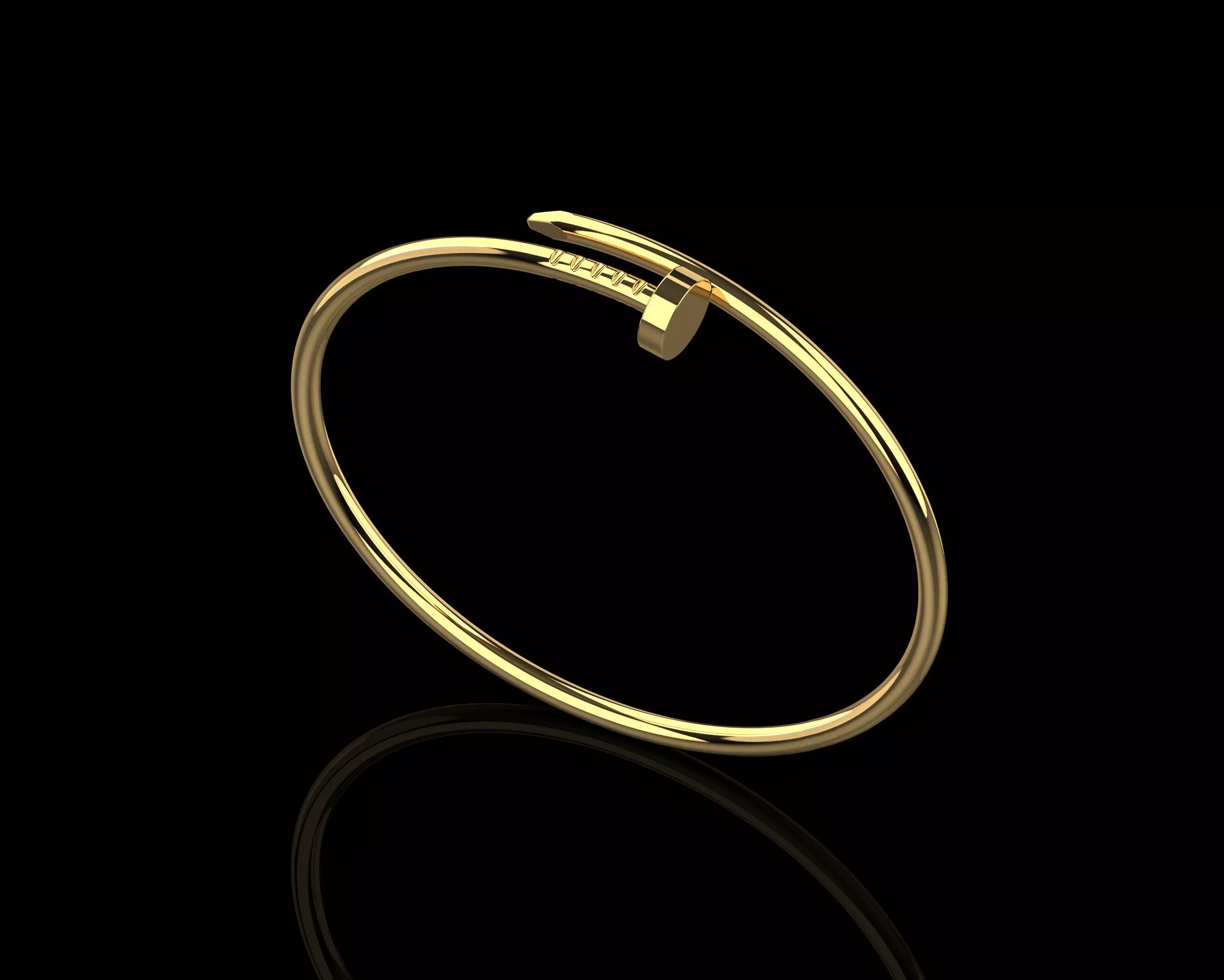 Juste un clou Bracelet 17 Size Small Version N188 3D print model_0