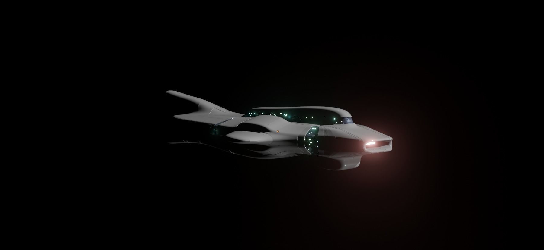 Mothership - Capitalship 3D model_33