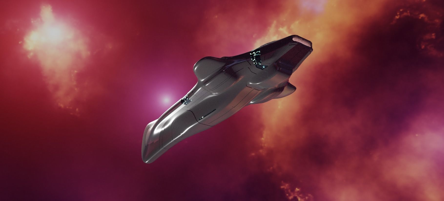 Mothership - Capitalship 3D model_15