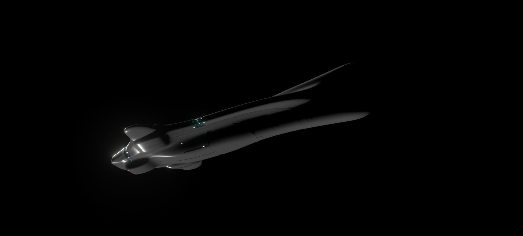 Mothership - Capitalship 3D model_26