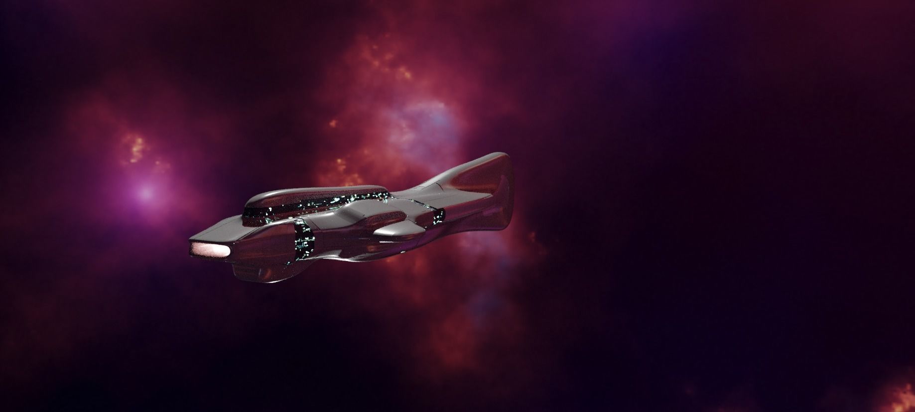 Mothership - Capitalship 3D model_19