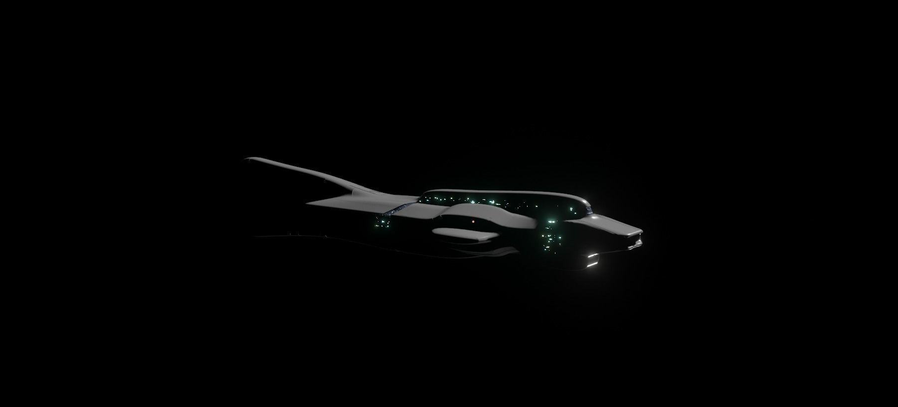 Mothership - Capitalship 3D model_29