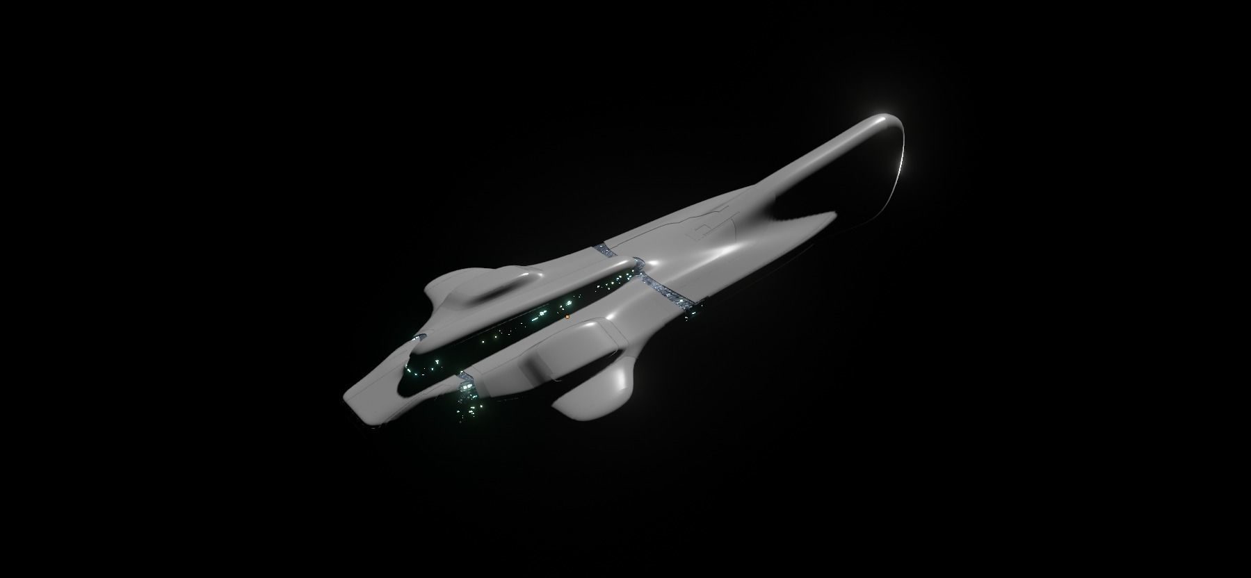 Mothership - Capitalship 3D model_24