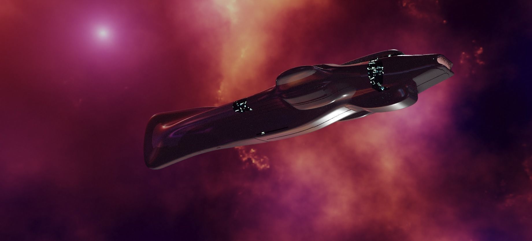 Mothership - Capitalship 3D model_17