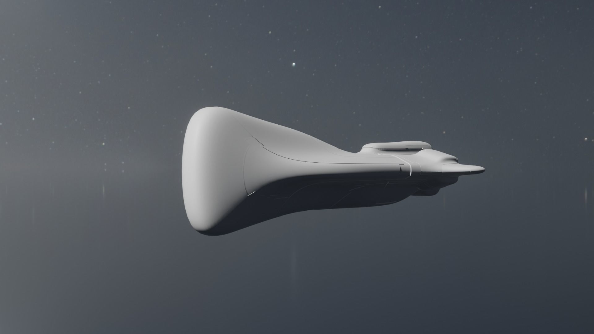 Mothership - Capitalship 3D model_39