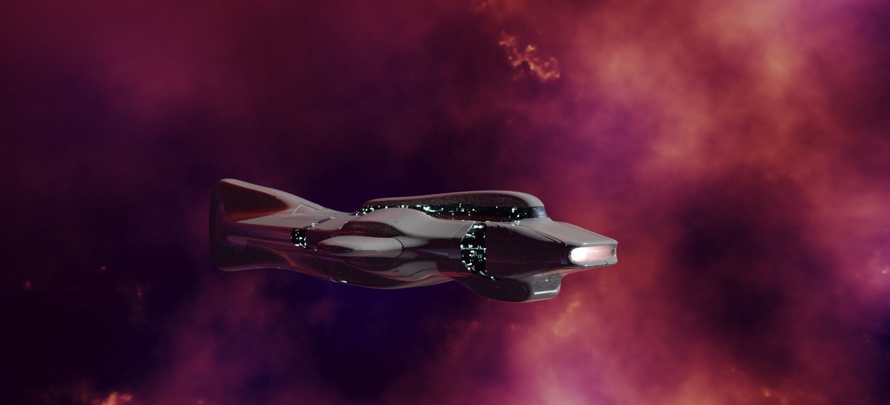 Mothership - Capitalship 3D model_14