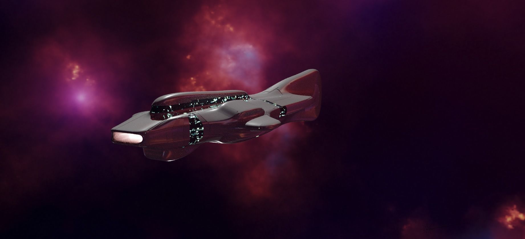 Mothership - Capitalship 3D model_21
