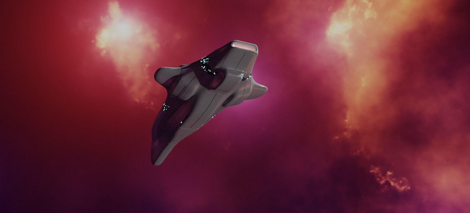 Mothership - Capitalship 3D model_13