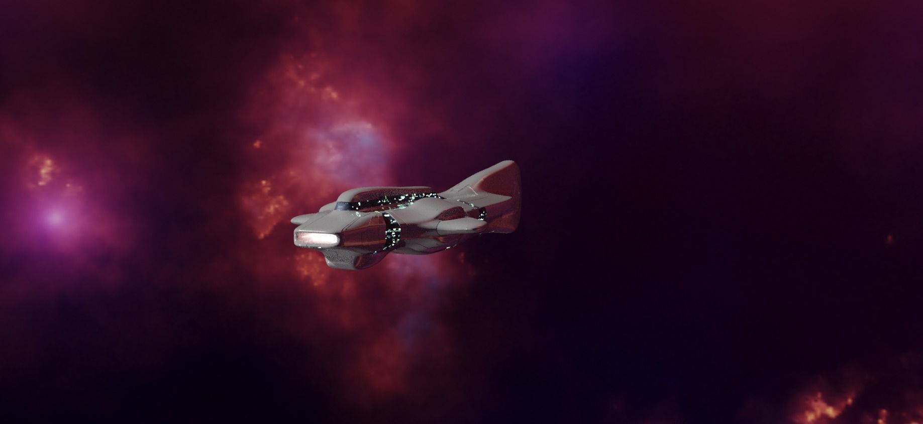 Mothership - Capitalship 3D model_10