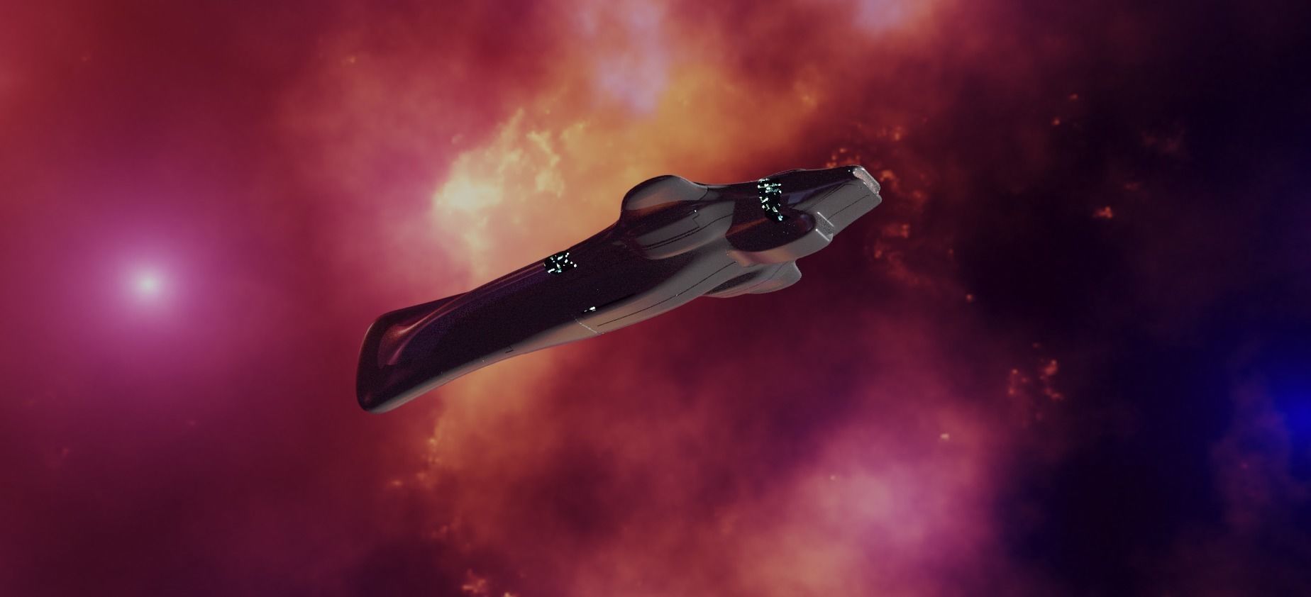 Mothership - Capitalship 3D model_12