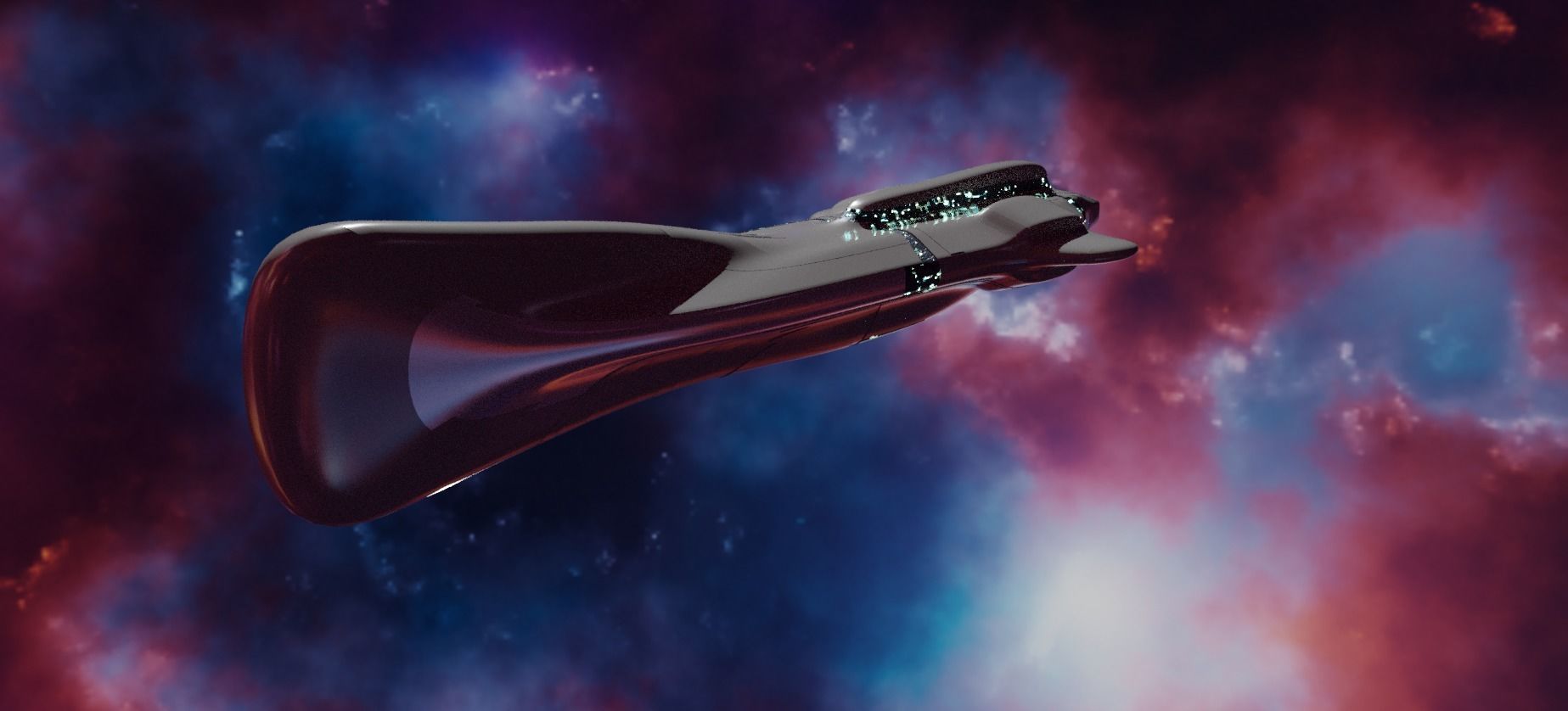 Mothership - Capitalship 3D model_11
