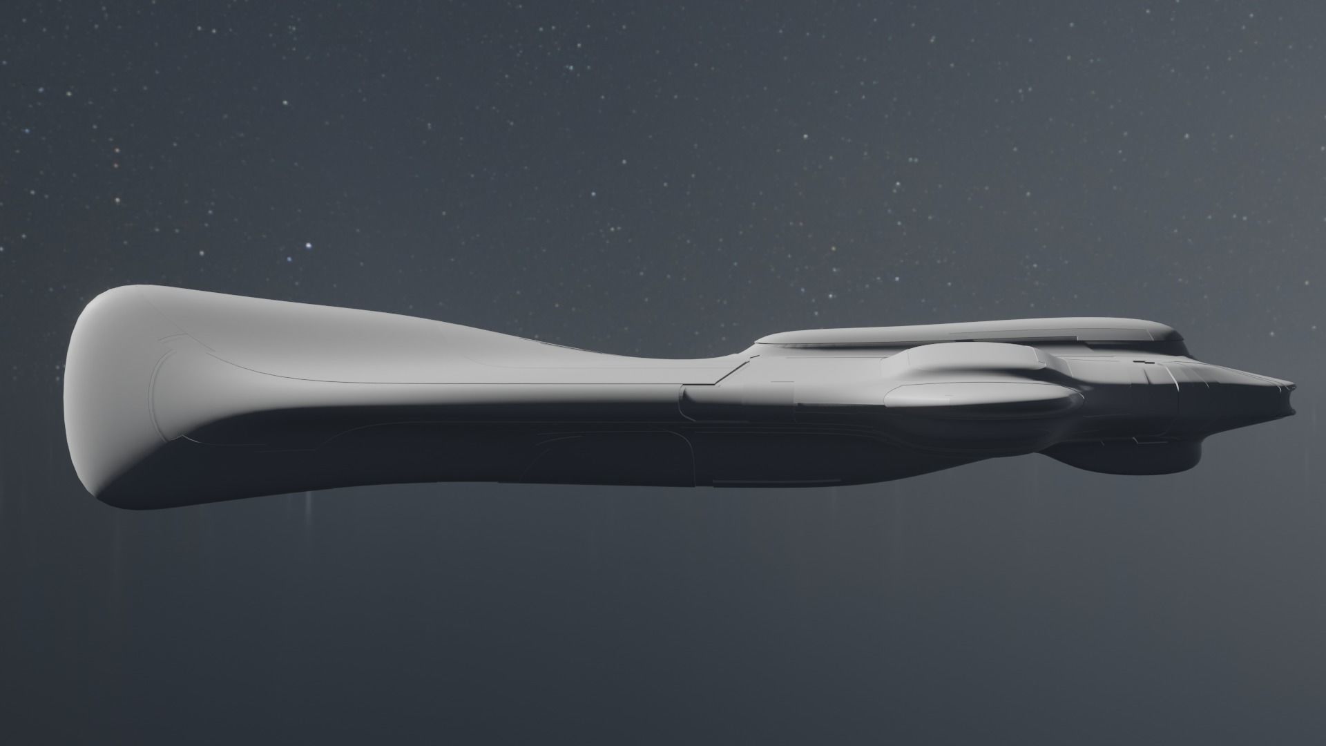 Mothership - Capitalship 3D model_40