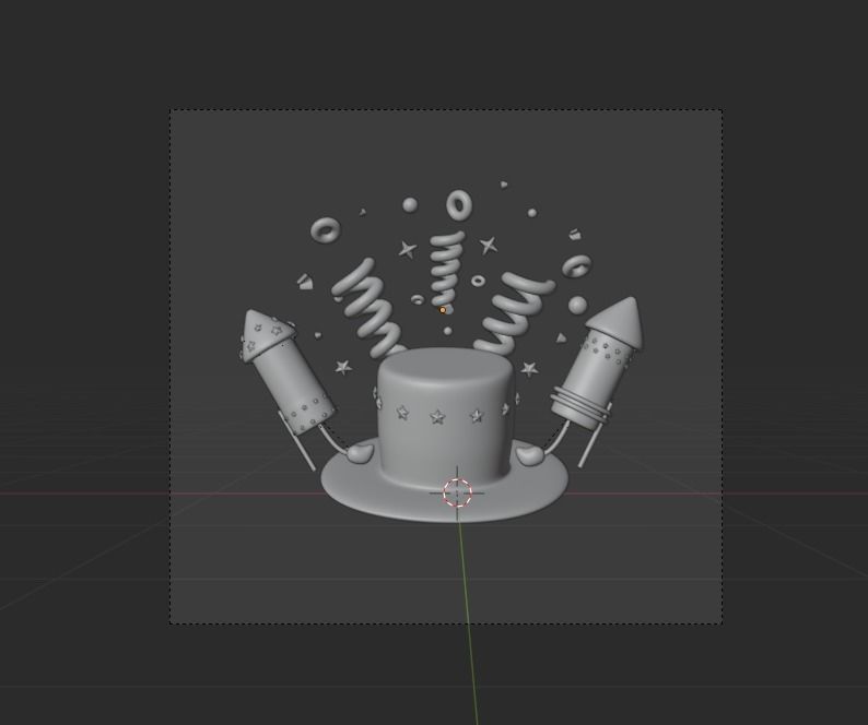 Independence day 3d Illustration  Icon Pack  3D model_10