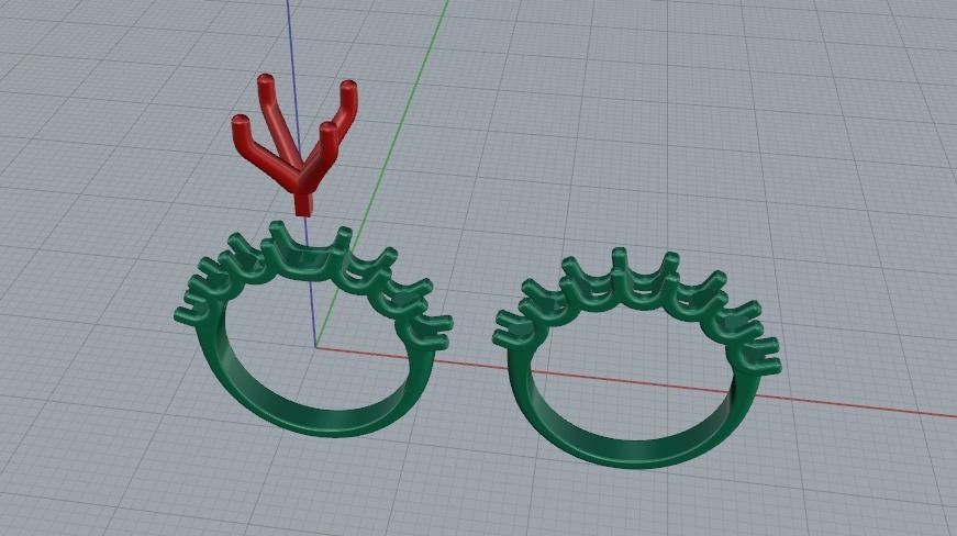 Rings Model 5586 3D print model_2