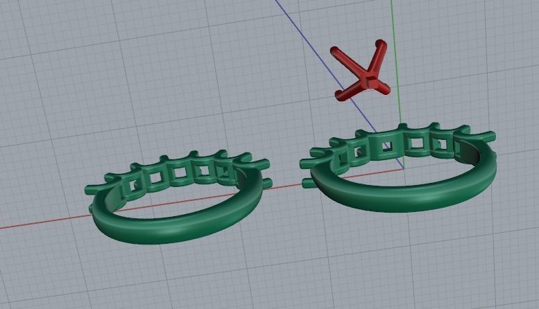 Rings Model 5586 3D print model_4