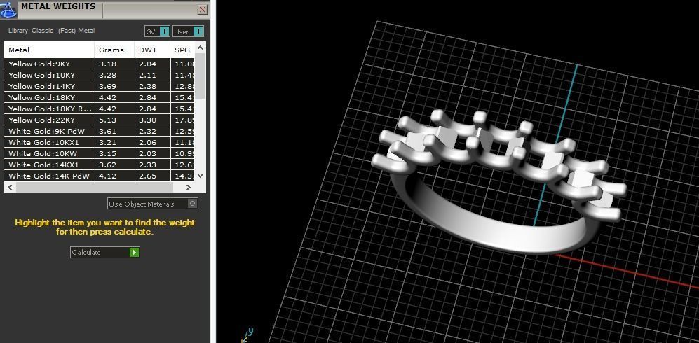 Rings Model 5586 3D print model_6