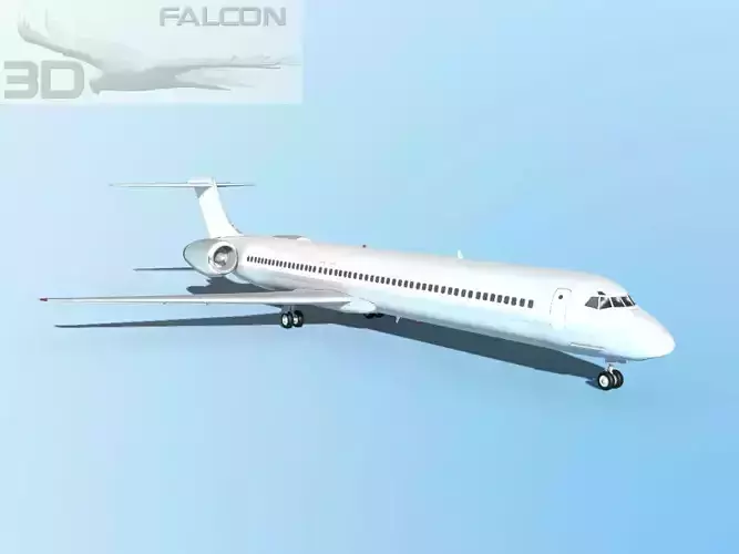 Falcon3D MD-80 Unmarked 1