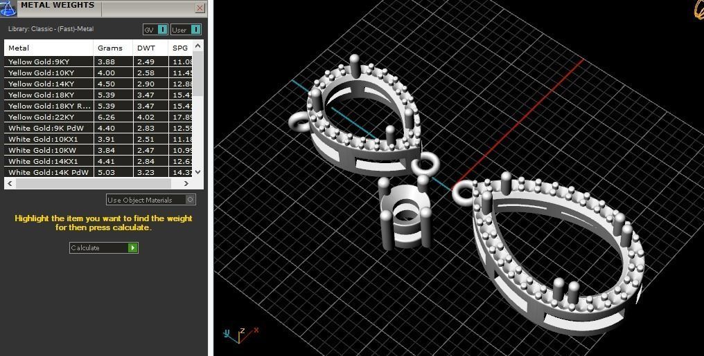 Pendant pear Model 5582 3D print model_7