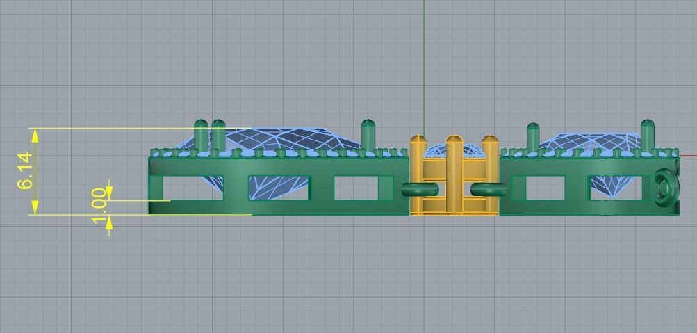 Pendant pear Model 5582 3D print model_6