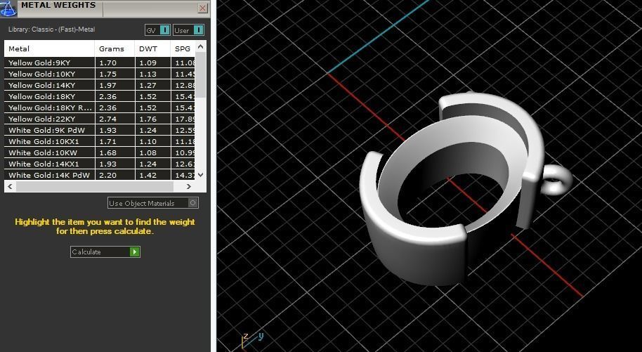 Pendant Model 5567 3D print model_6