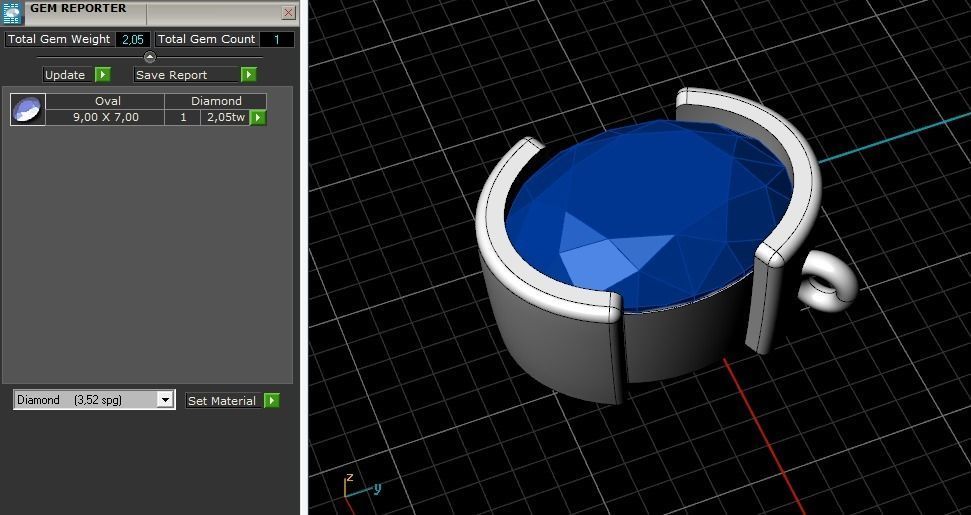 Pendant Model 5567 3D print model_7