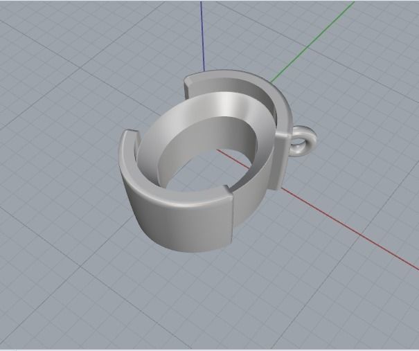 Pendant Model 5567 3D print model_2