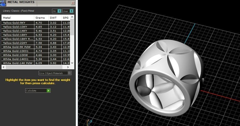 Pendant Model 5558 3D print model_8