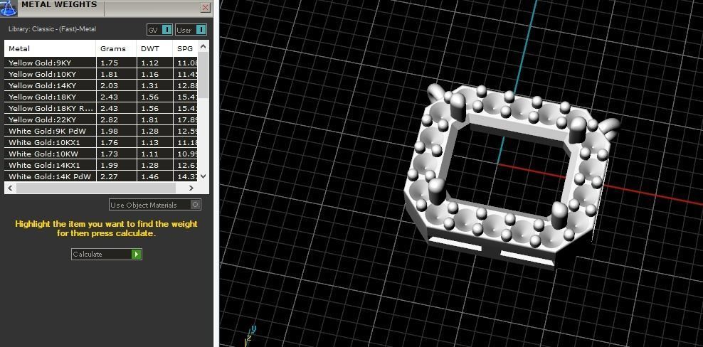 Emerald pendant Model 5548 3D print model_6