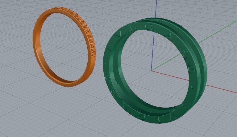 Ring Model 5543 3D print model_3