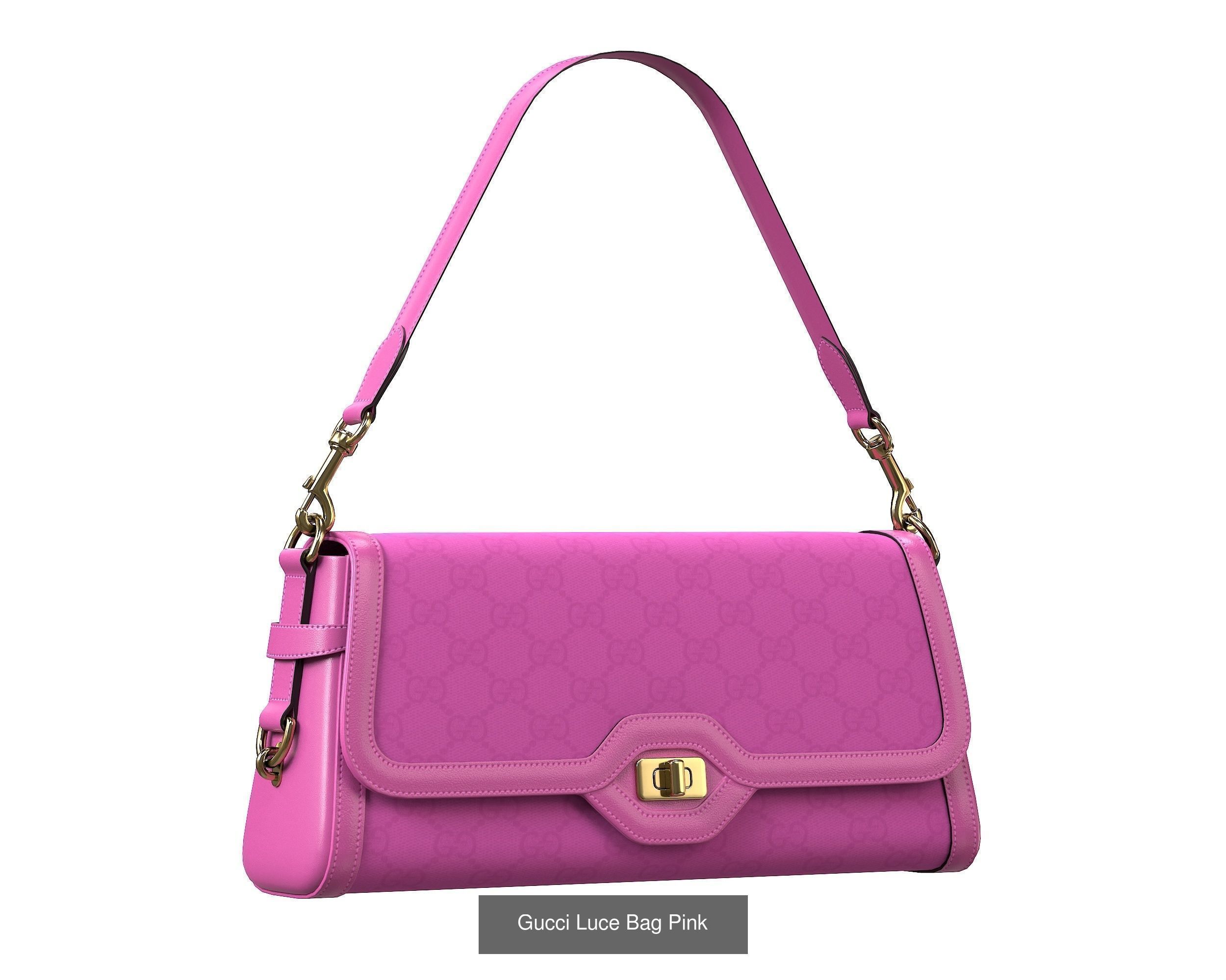 Gucci Luce Bag 3D Model Collection_6