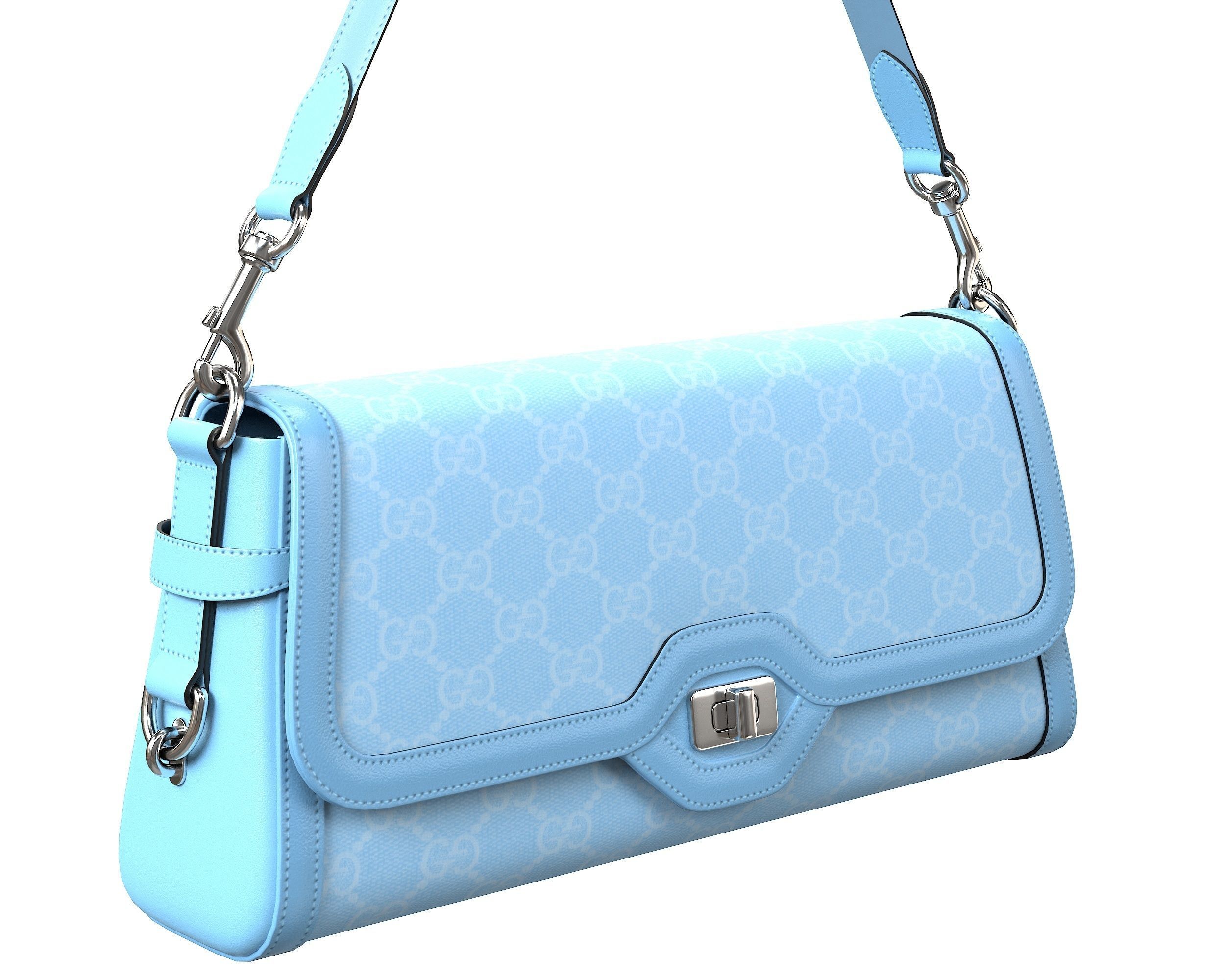 Gucci Luce Bag 3D Model Collection_12