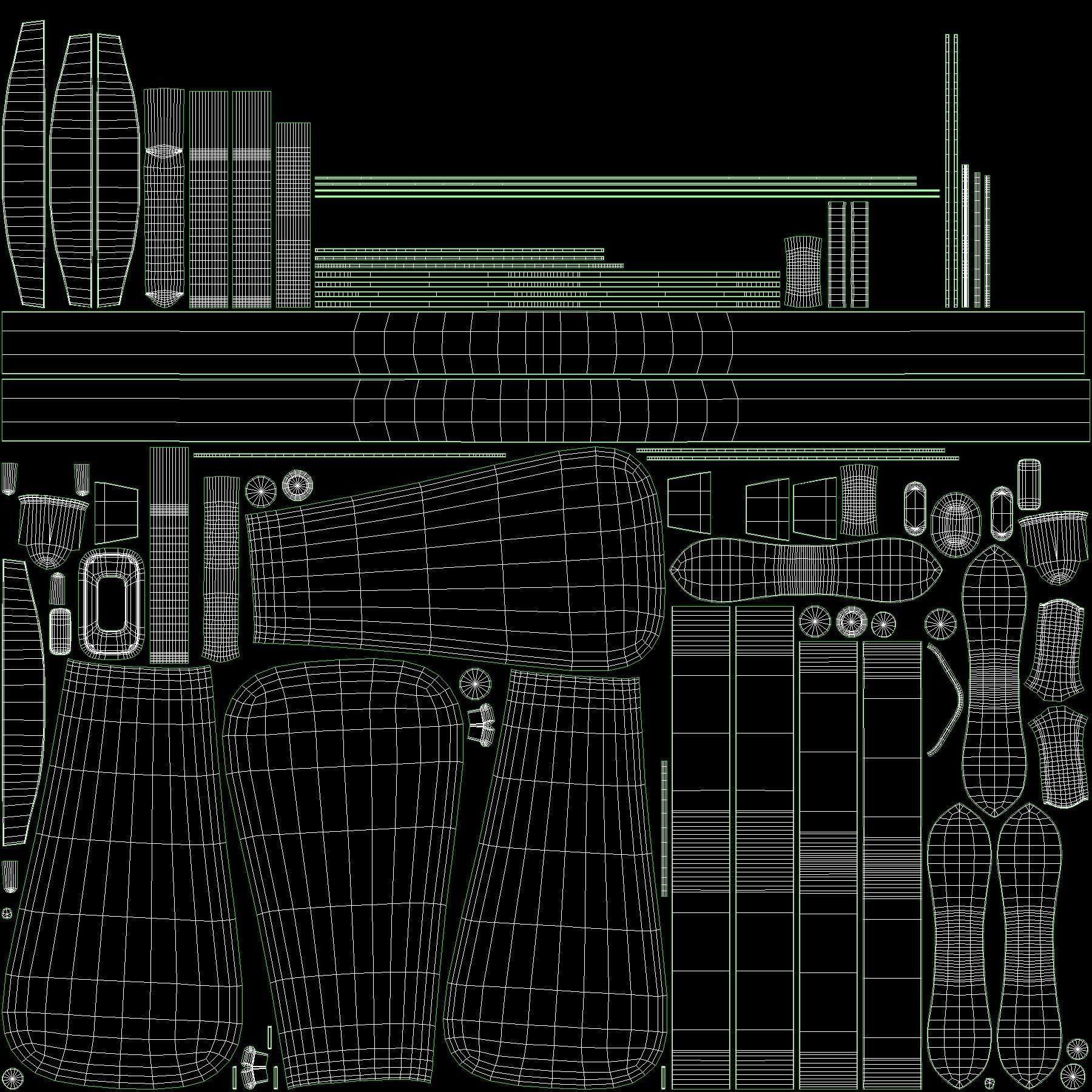 Gucci Luce Bag 3D Model Collection_16