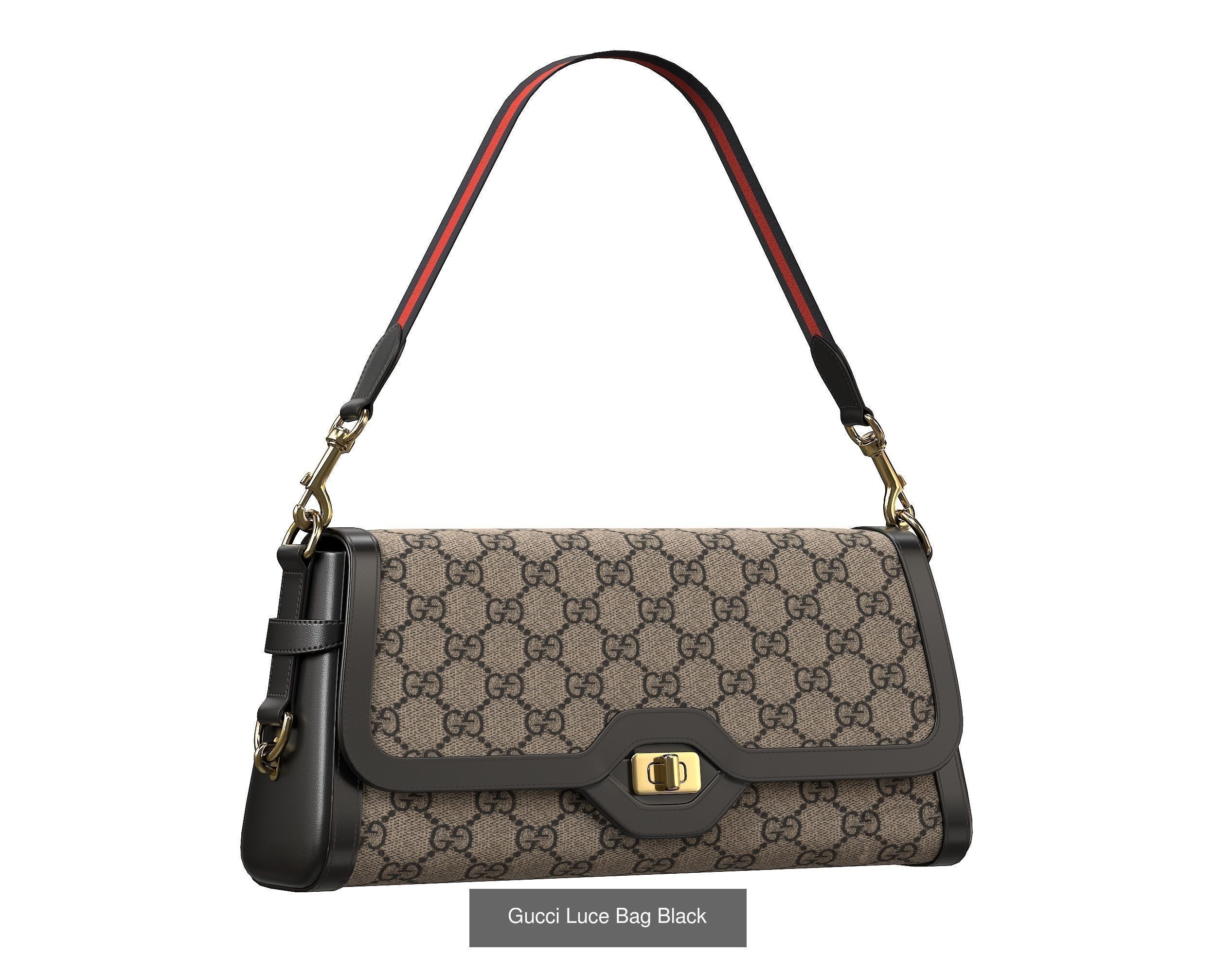 Gucci Luce Bag 3D Model Collection_2