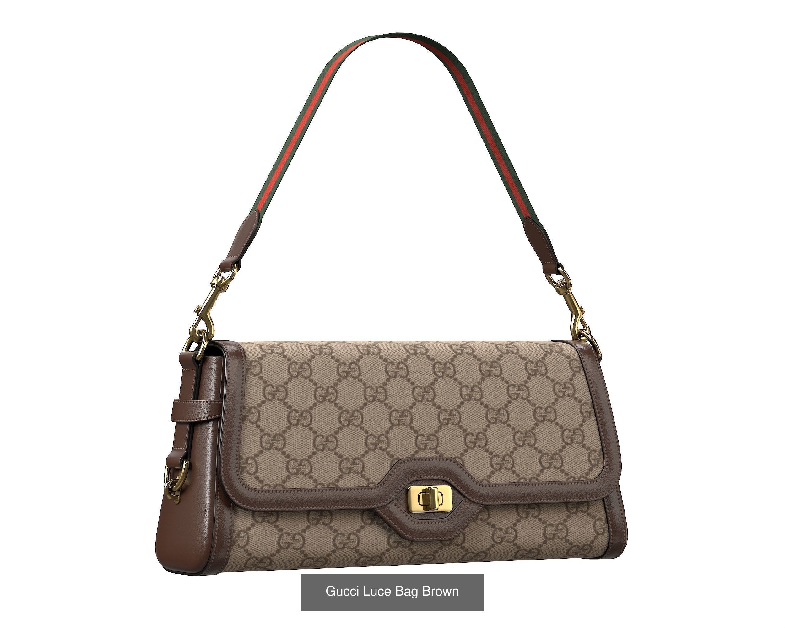 Gucci Luce Bag 3D Model Collection_4