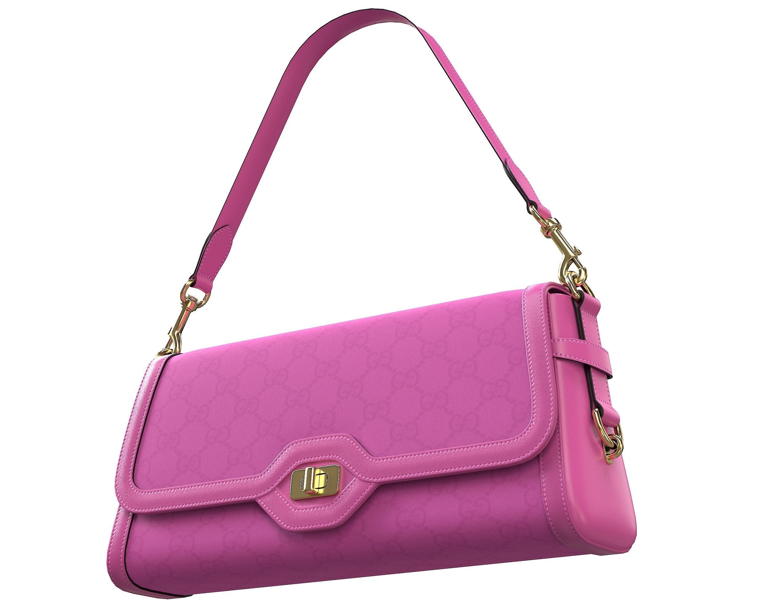 Gucci Luce Bag 3D Model Collection_9
