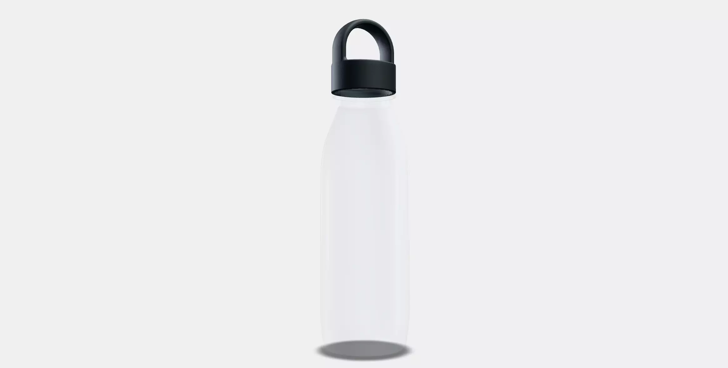 IKEA 365 Water bottle Low-poly 3D model